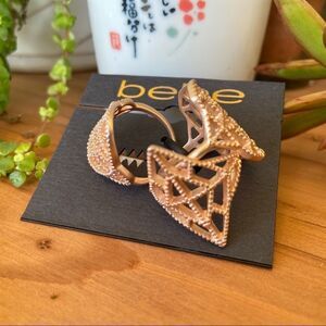 bebe Statement Rings 3  rose gold